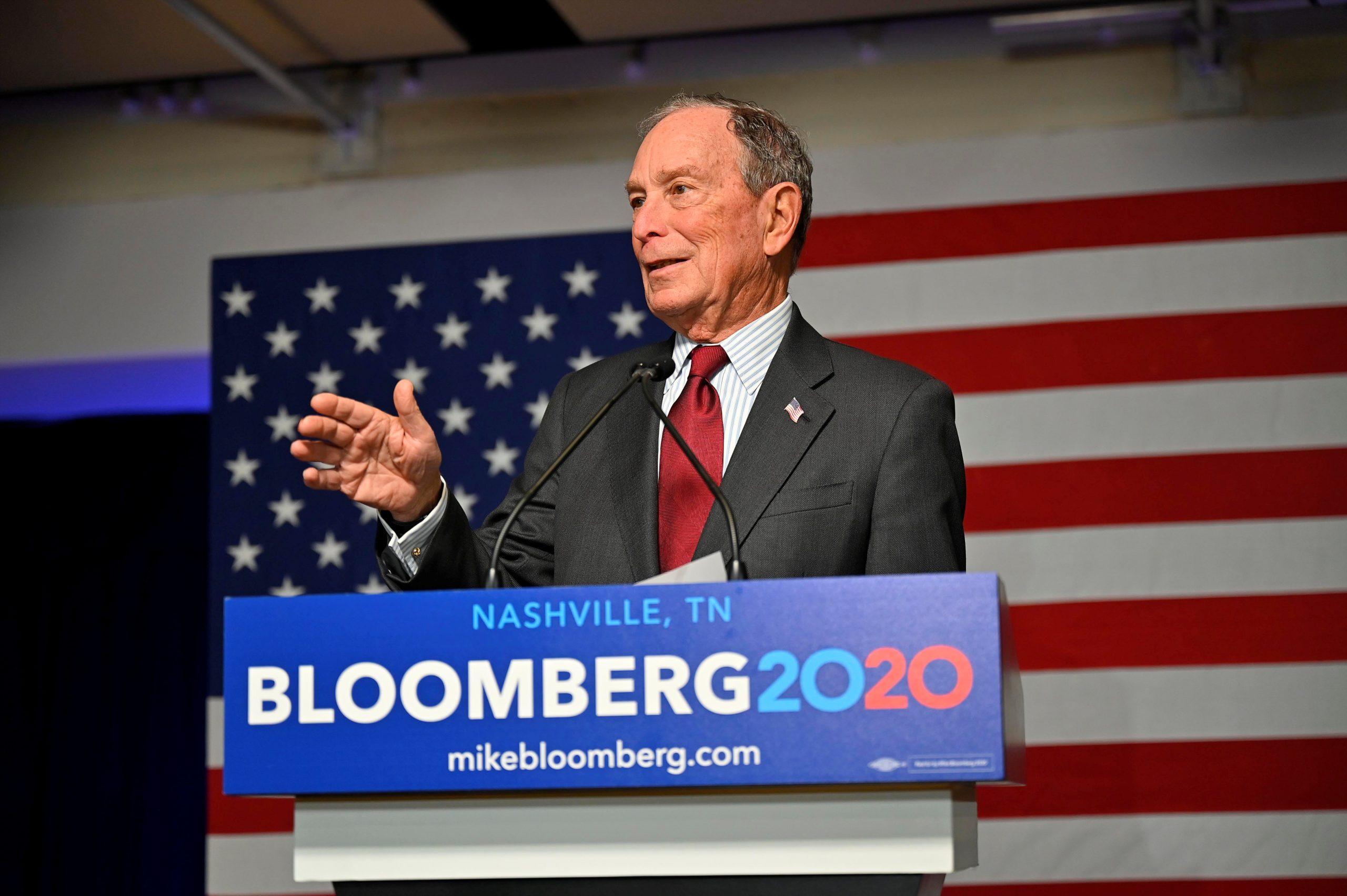 U.S. Democratic Presidential Hopeful Bloomberg’s Campaign Staff Swells to 800