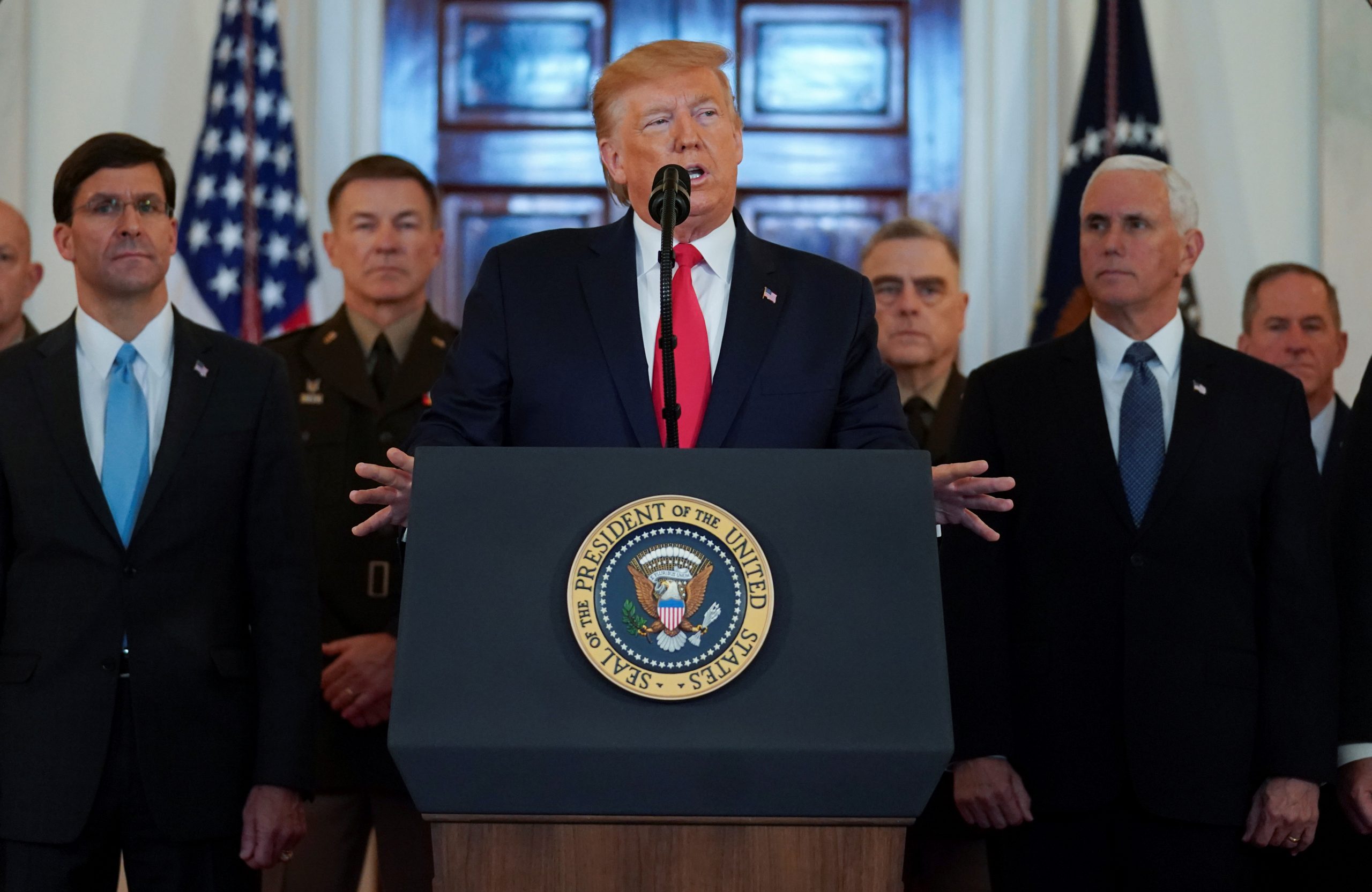 Trump Calls for a ‘Clear and Unified Message’ Against the Iranian Regime
