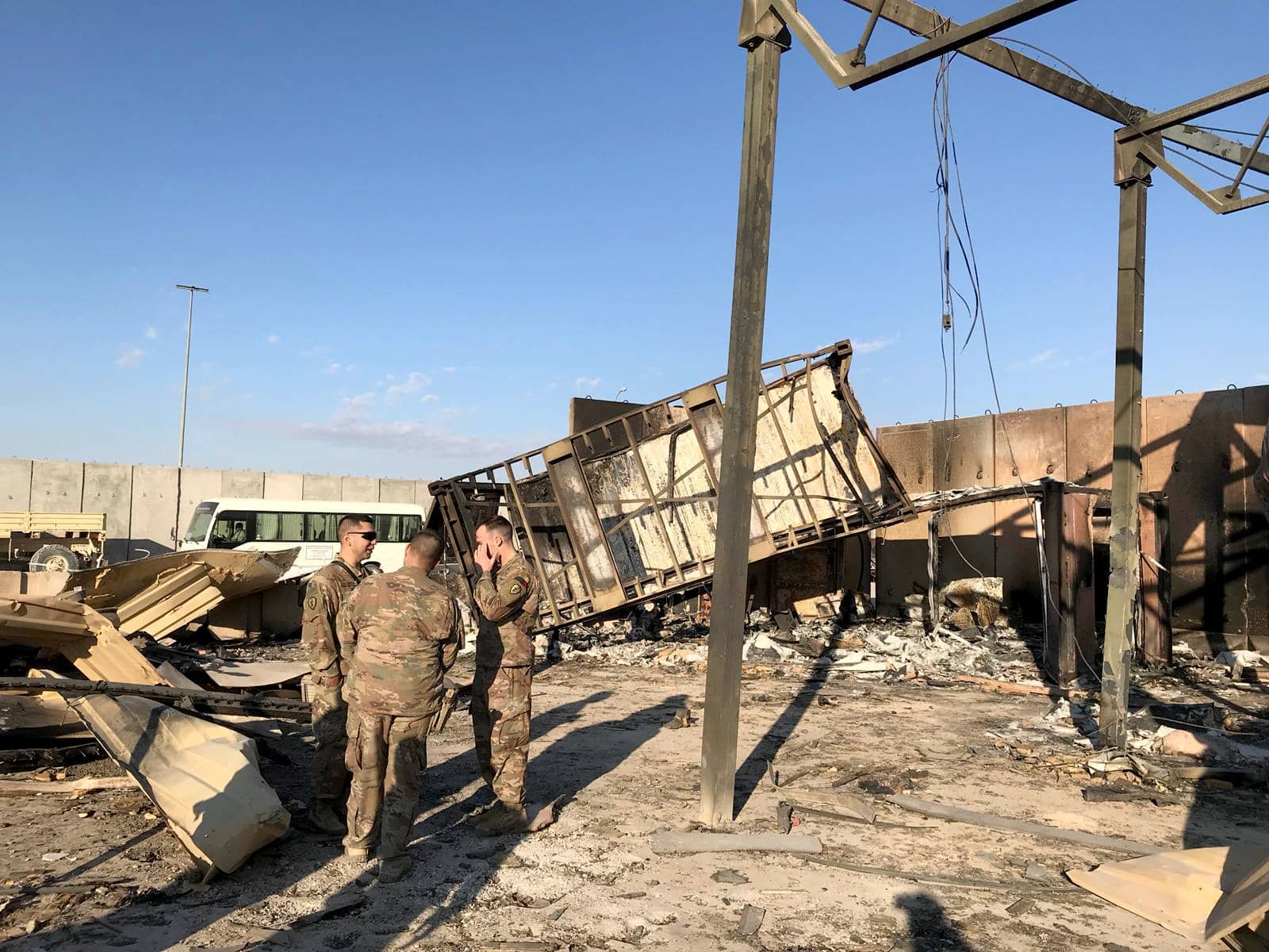 U.S. Troops Describe ‘Miraculous’ Escape at Iraqi Base Attacked by Iran