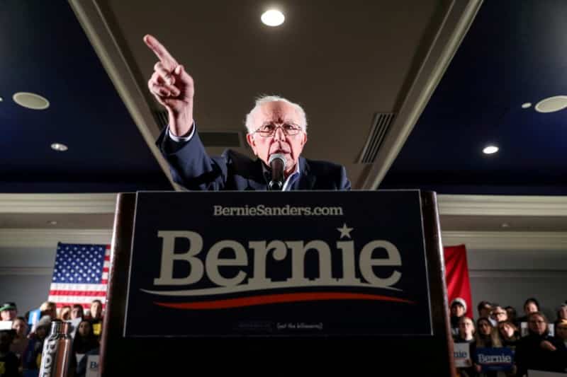 Sanders Faces Front-Runner Scrutiny as U.S. Democratic Presidential Race Intensifies