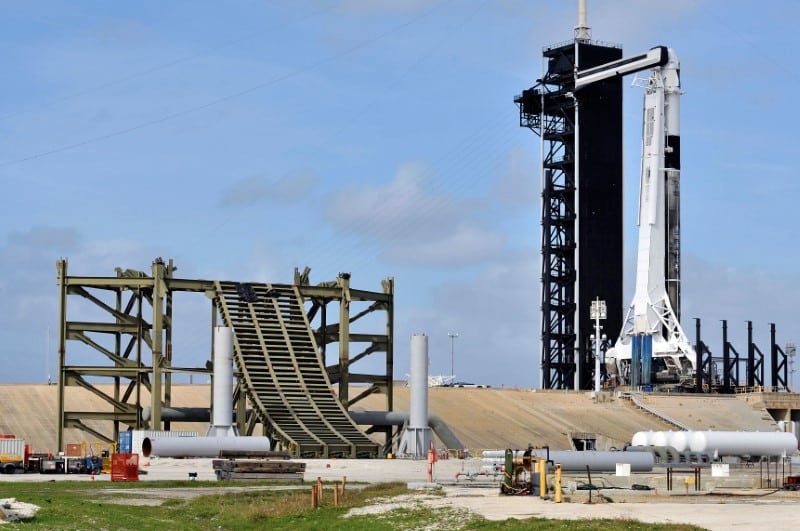 SpaceX to Try Rocket Failure Test Again After Bad Weather Delay
