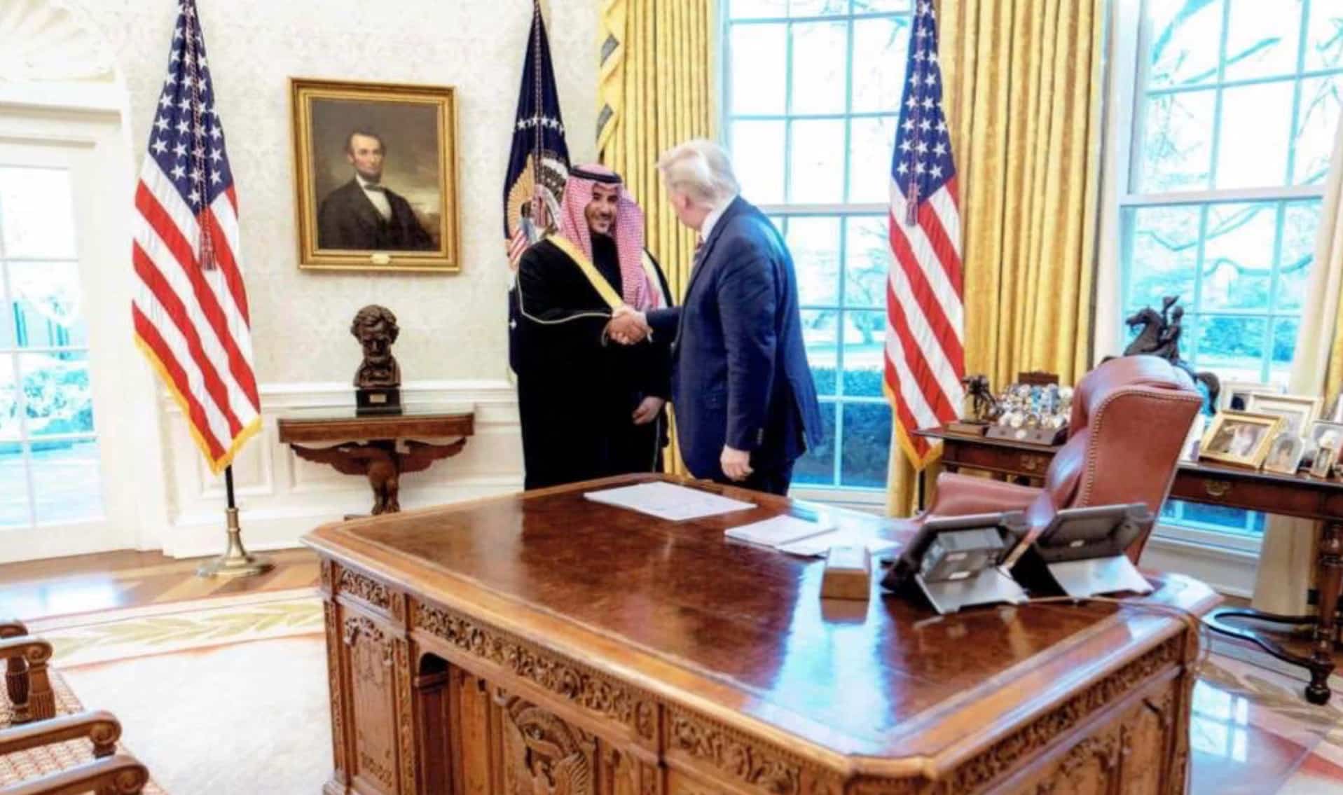 Saudis Tweet About Monday Meeting That White House Never Disclosed