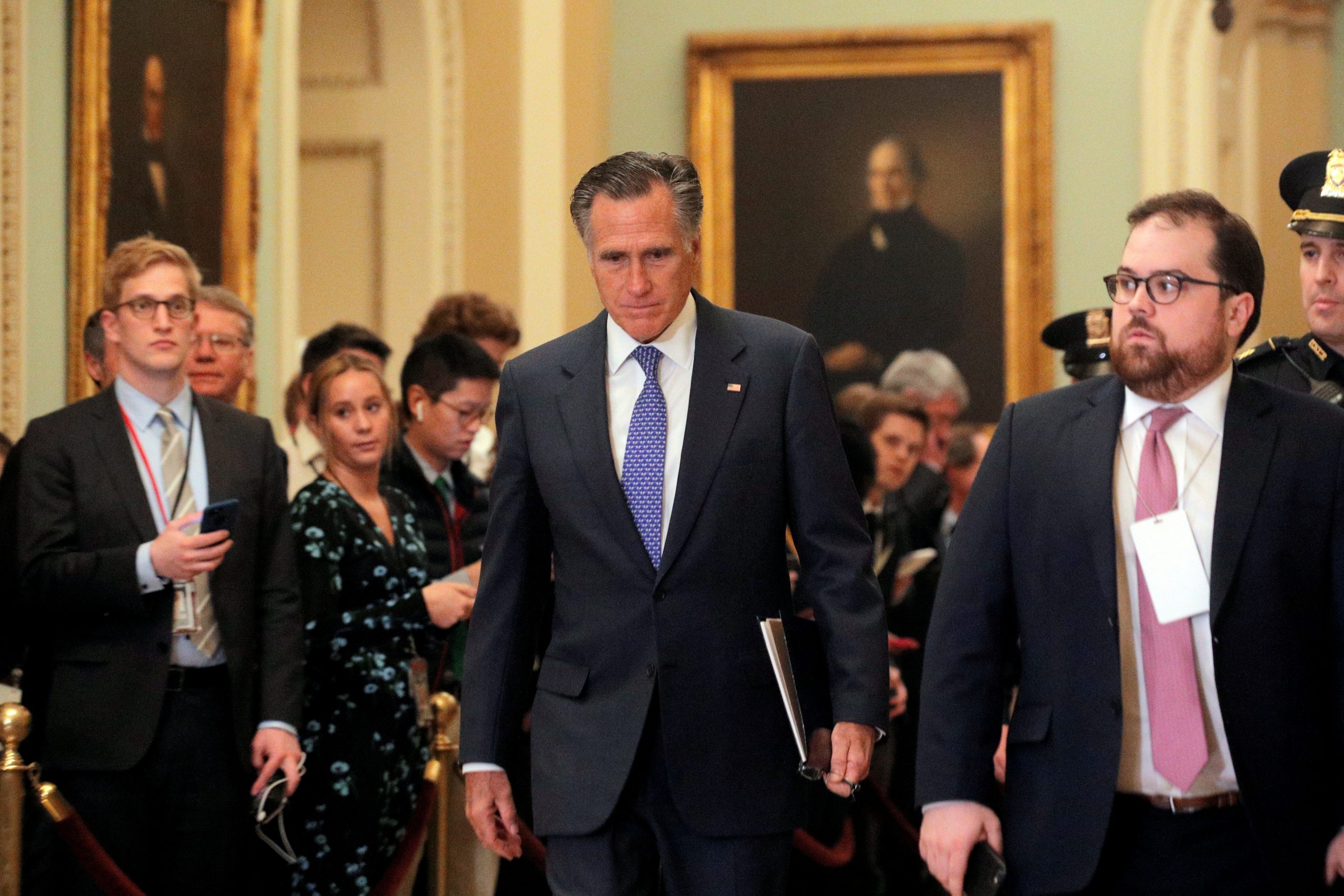 Breaking With Republicans, Romney Votes ‘Guilty’ in Trump Impeachment Trial