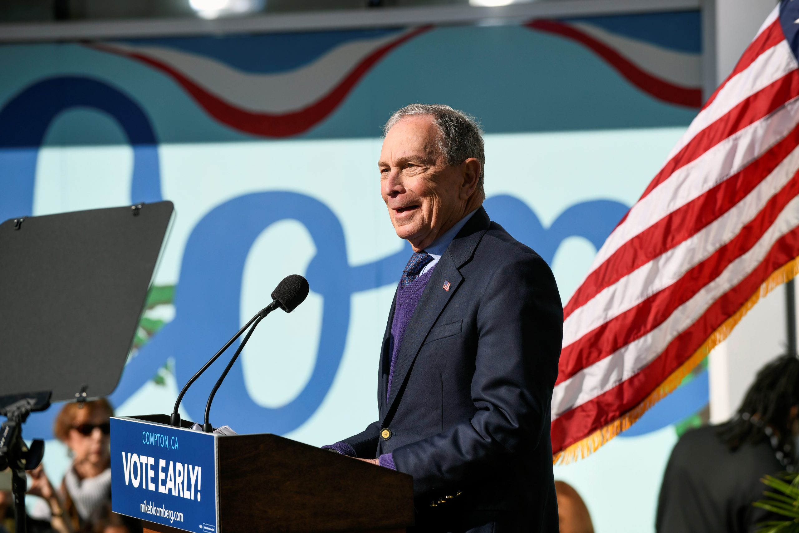 U.S. Presidential Candidate Bloomberg Endorsed by Three Black Lawmakers