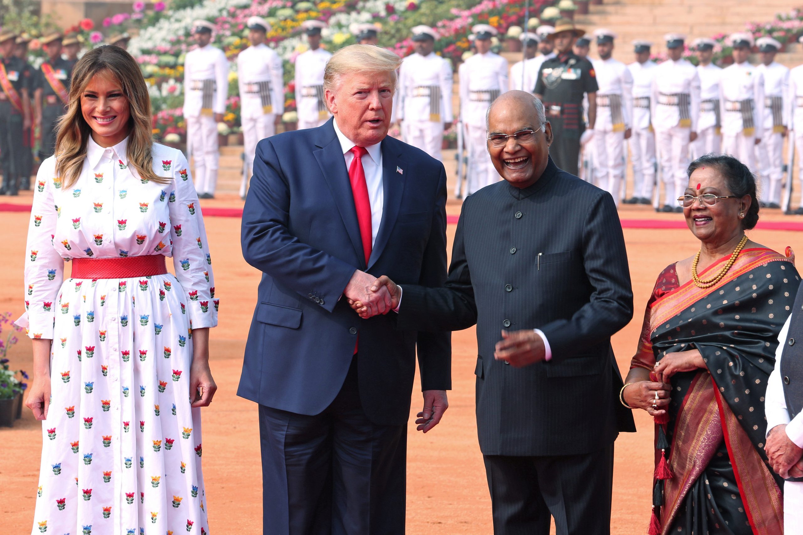 After Raucous Welcome in India, Trump Clinches $3 Billion Military Equipment Sale