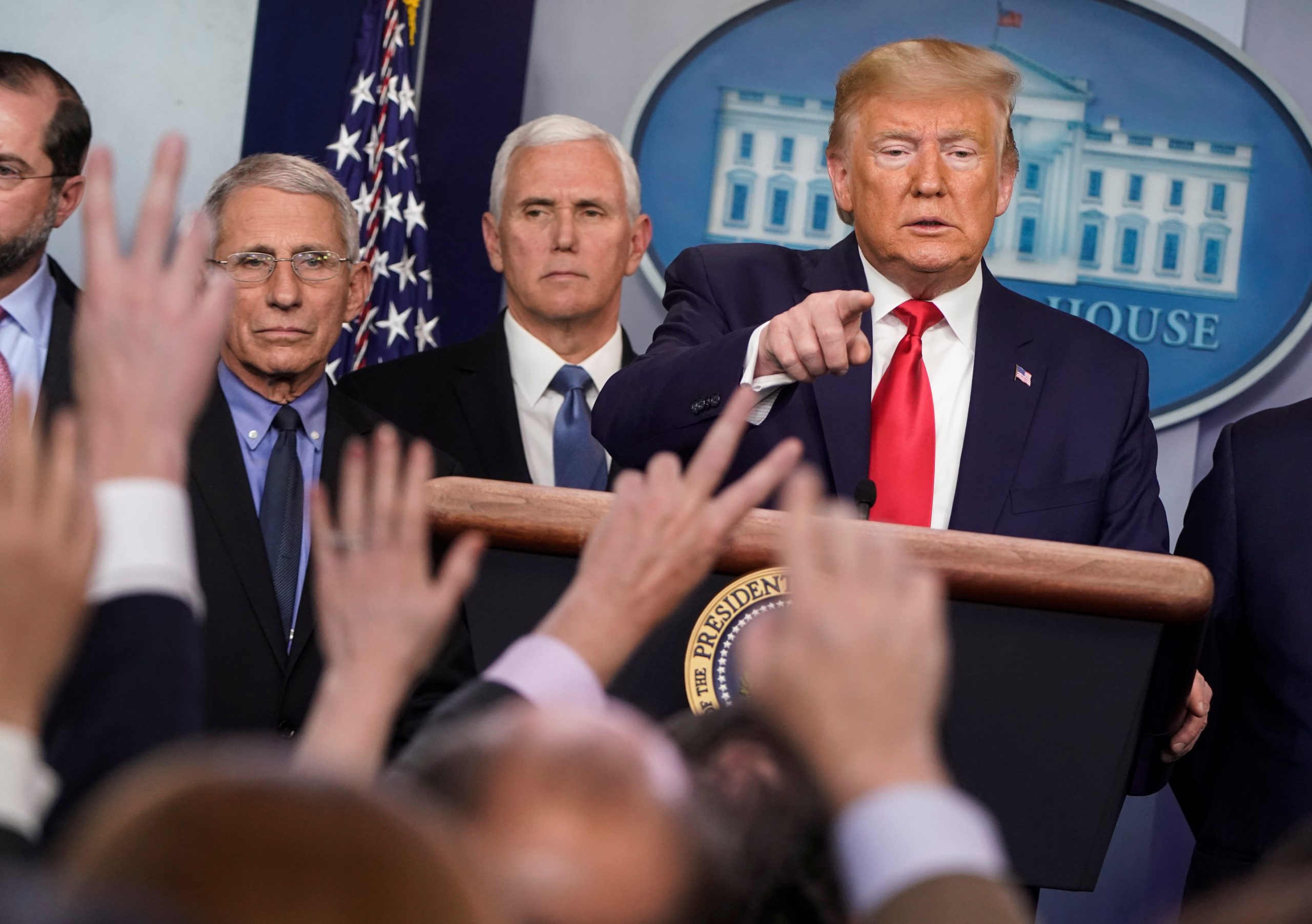 Trump Says U.S. Considering Restrictions at Mexican Border Over Coronavirus