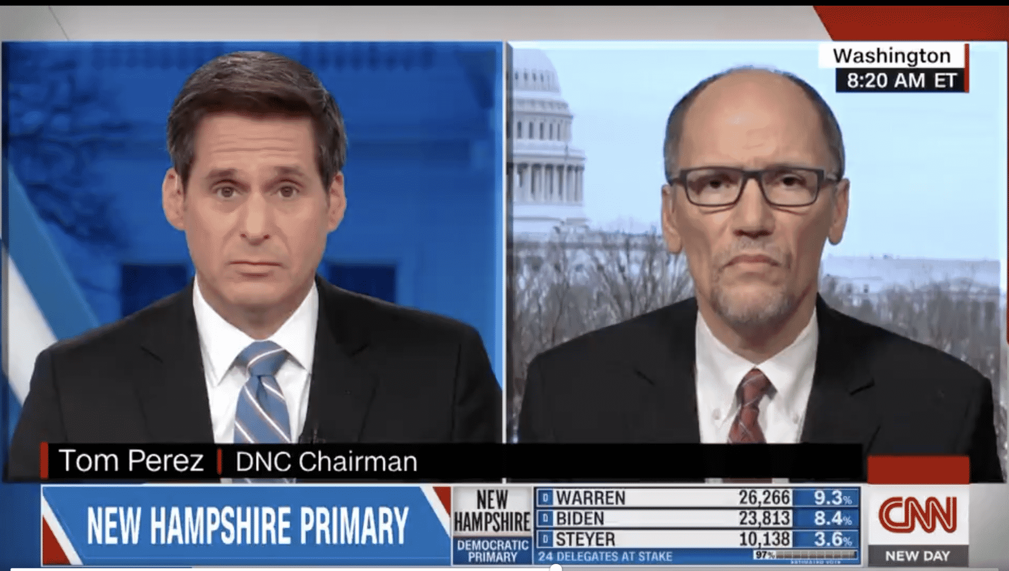 After Iowa and New Hampshire, DNC Chair Says ‘the Time Is Ripe’ for a Conversation About the Primary Schedule