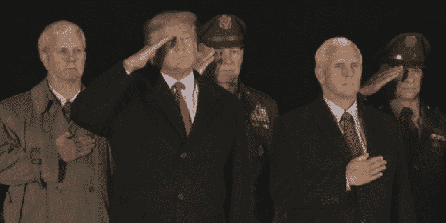 Trump Ends New Hampshire Rally Early to Attend the Dignified Transfer of Two Fallen US Soldiers