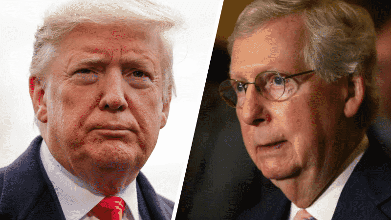 McConnell Breaks With Trump, Backs Barr’s Remarks on Trump’s Tweeting About the DOJ