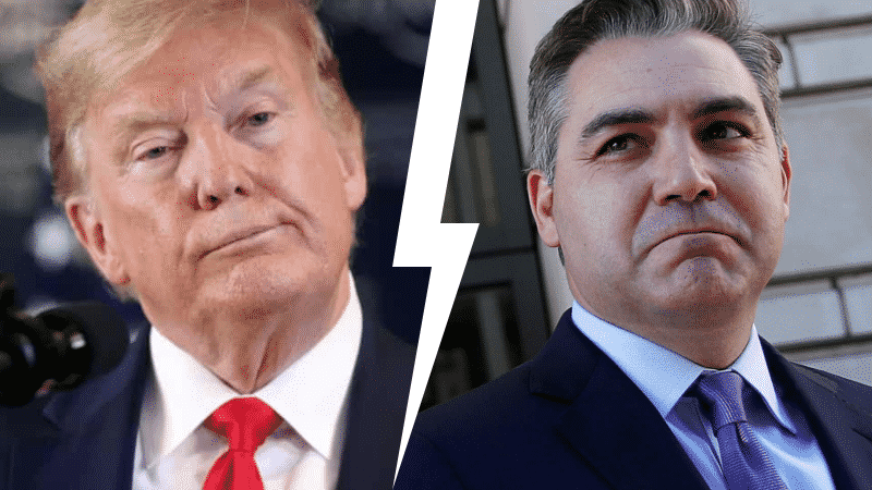 Trump Spars With CNN’s Jim Acosta Over Network’s Reporting: ‘You Ought to Be Ashamed’