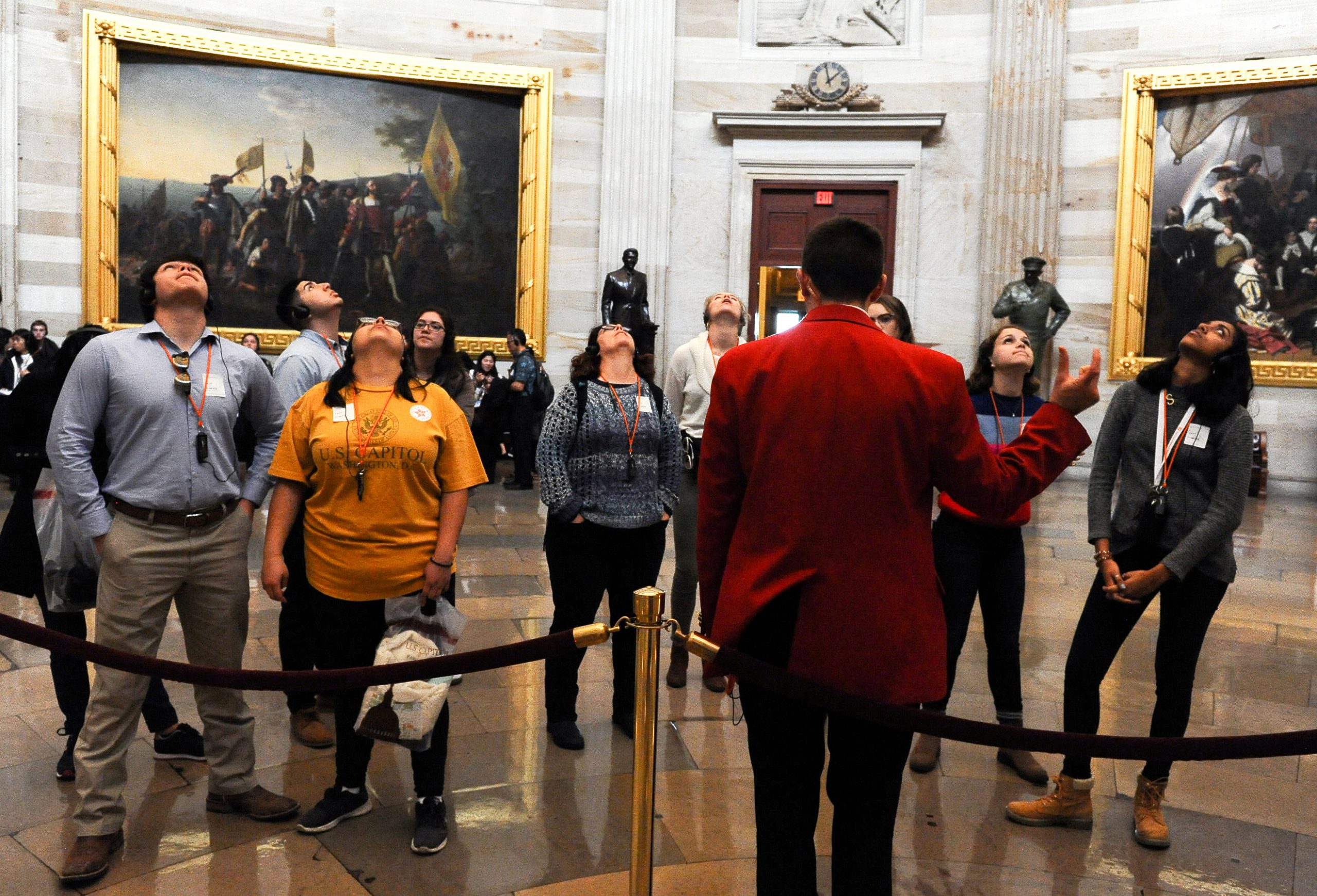 U.S. House Leaders Unveil Coronavirus Bill; Capitol Tours Suspended
