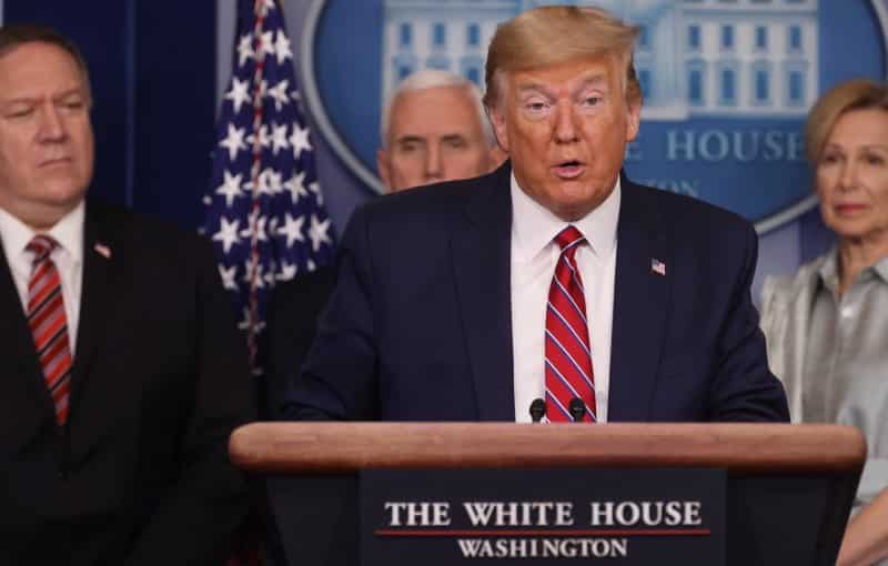 Trump Says He Has Put Defense Production Act Into Gear to Fight Coronavirus