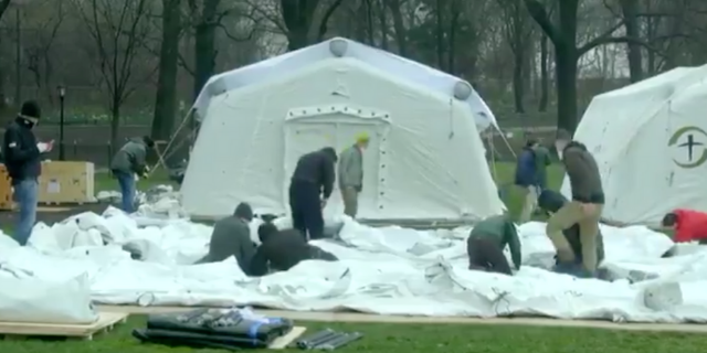 Franklin Graham’s Samaritan’s Purse Helps Hospital to Build a Field Hospital in NYC