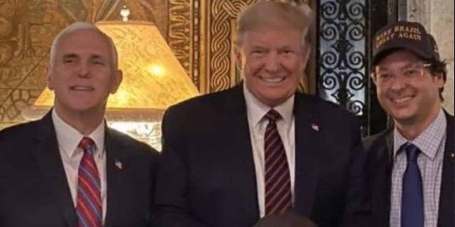 Brazilian Official Photographed With Trump and Pence Tests Positive for the Coronavirus