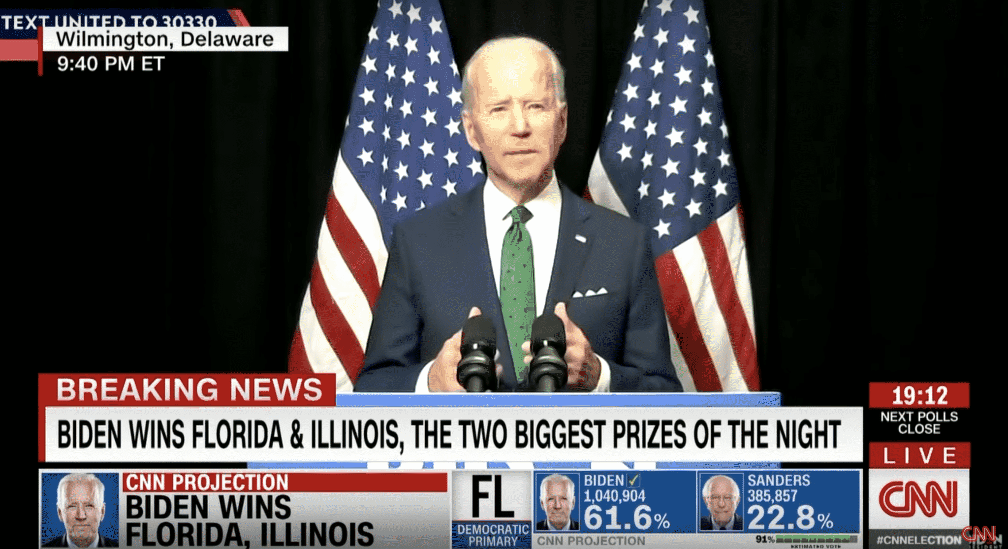 ‘We Share a Common Vision’: Biden Addresses Sanders Supporters After Primary Wins
