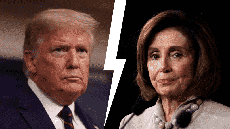 Trump Fires Back at Pelosi for Criticizing His Coronavirus Response: A ‘Sick Puppy’