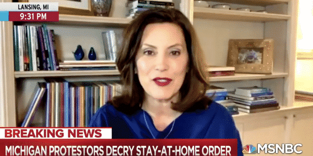 Gov. Whitmer Says Protests Could Cause Stay-At-Home Orders to Be Extended