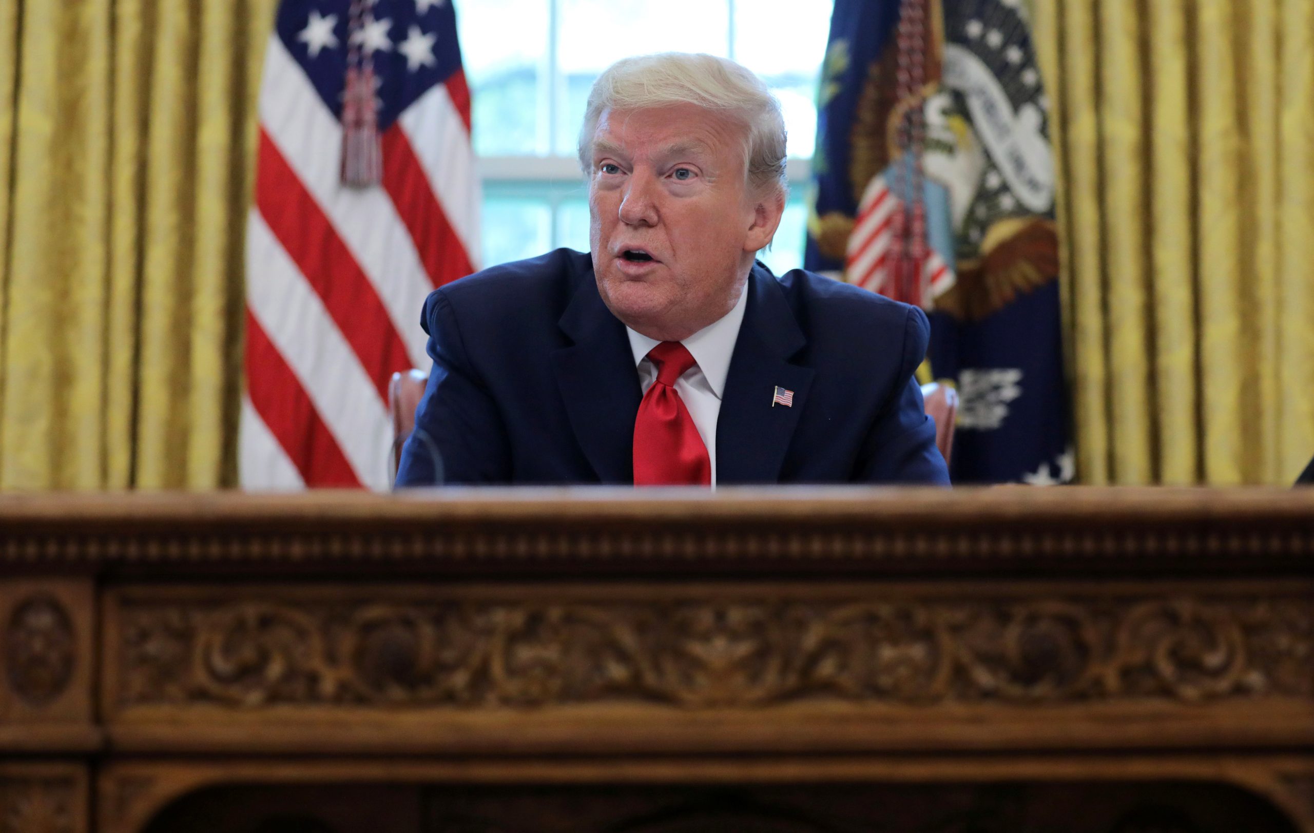 Exclusive: Trump Says China Wants Him to Lose His Bid for Re-Election