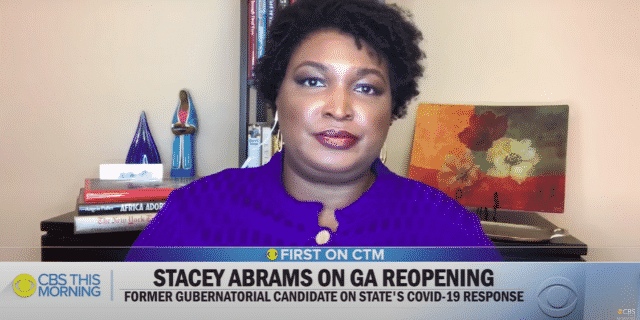 Stacey Abrams Blasts Georgia Governor for Partial Reopening: ‘Dangerously Incompetent’