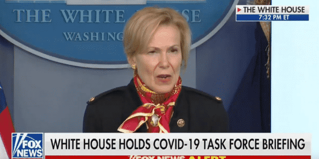 Dr. Birx Suggests WH’s Slow Coronavirus Response Was Due to ‘Incomplete Data’ From China