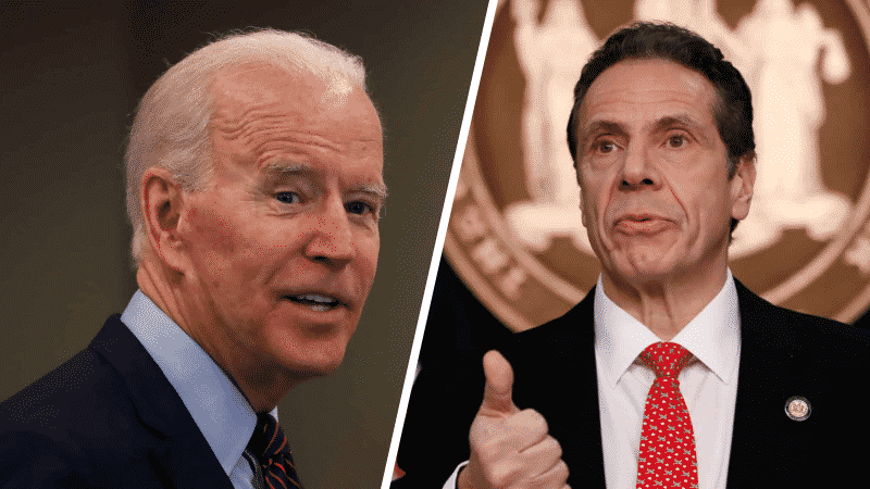Biden Says Andrew Cuomo Is ‘Capable’ of Being President, but a Woman Will Be His VP Pick