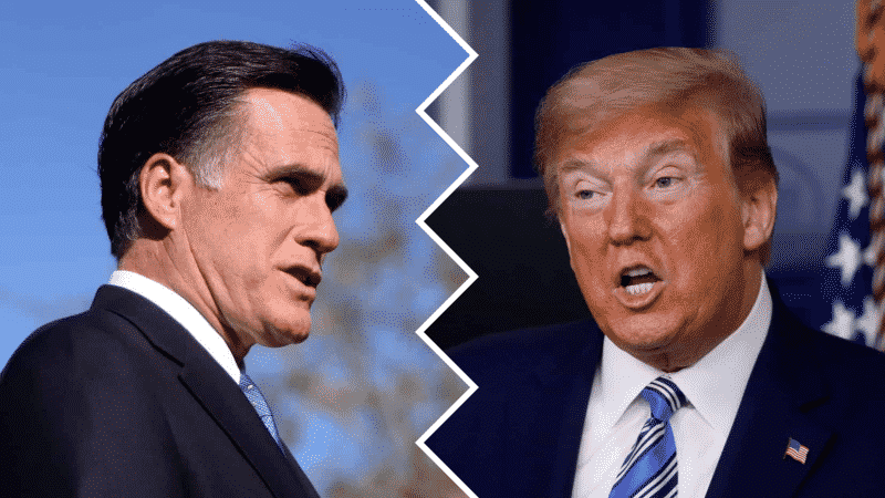 Trump Admits He Shut out Romney in Not Inviting Him to Coronavirus Task Force