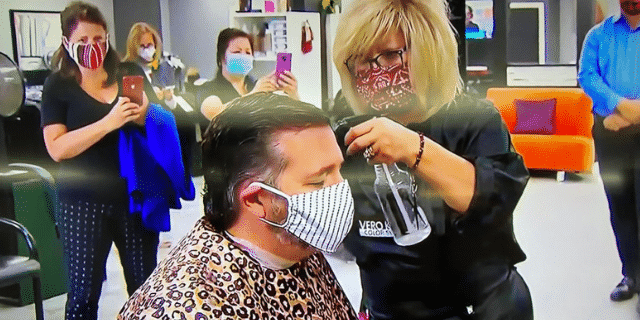 Ted Cruz Gets Haircut From Dallas Hair Salon of Owner Who Was Released From Jail
