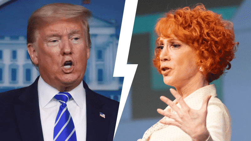 Kathy Griffin Takes Swipe at Trump: A Syringe With Only Air ‘Would Do the Trick’
