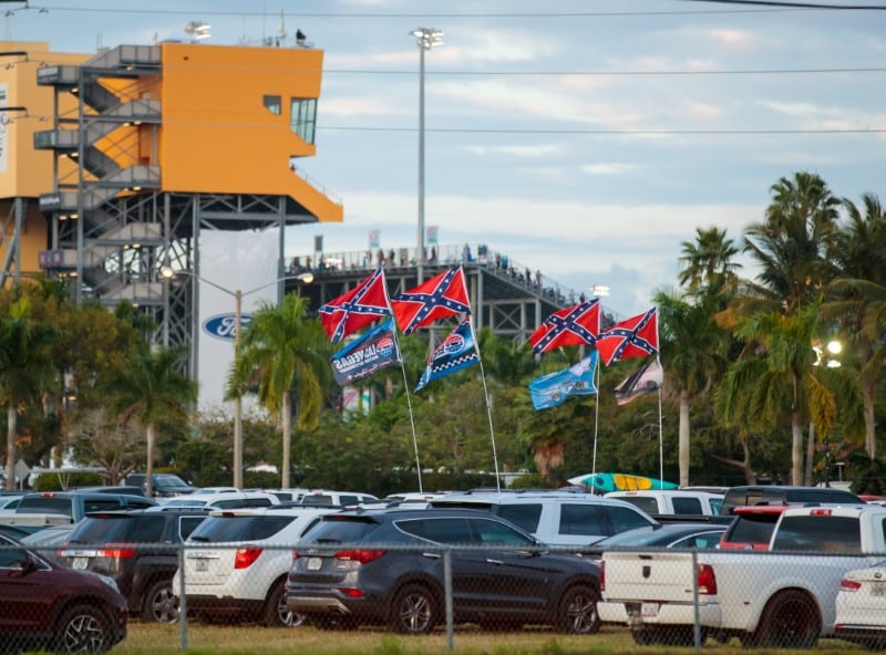 NASCAR Bans Confederate Flags at Tracks