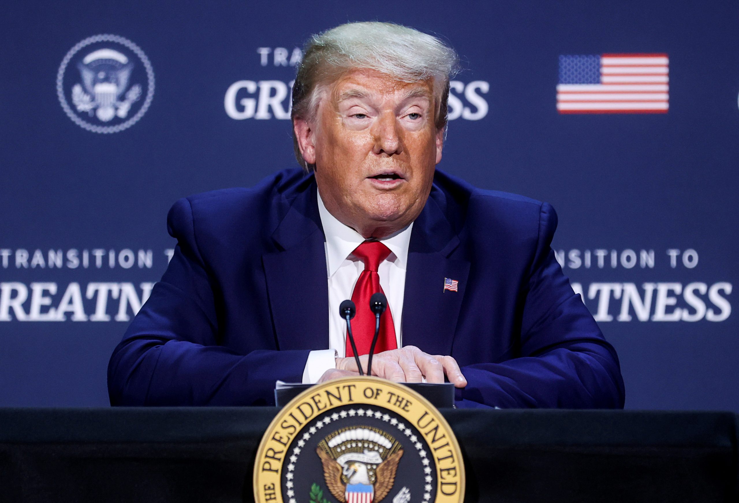 Trump Says Police Choke Holds Should Be Banned in Most Instances