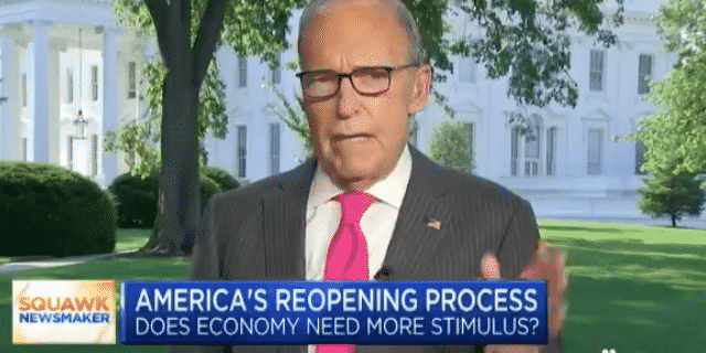 Kudlow Claims ‘No Second Wave’ of COVID-19 Coming Despite Cases Increasing in States