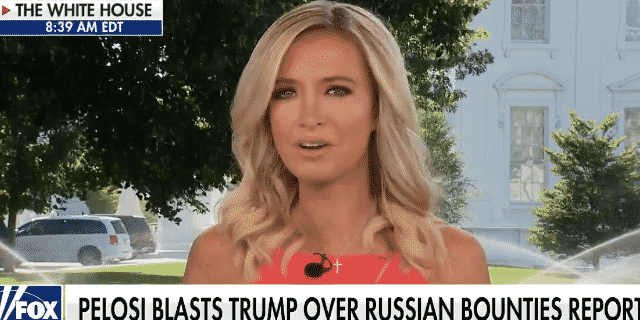McEnany Fires Back at Pelosi After Criticism of Trump Amid Russian Bounties Report