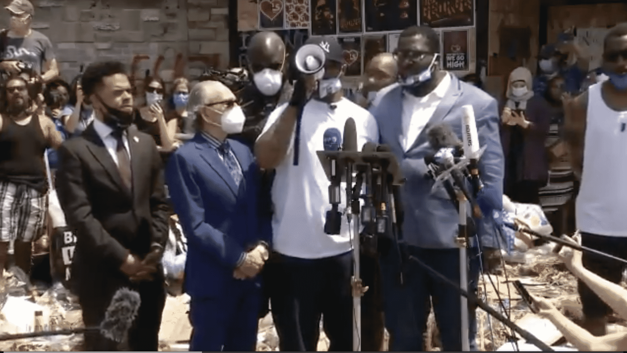 George Floyd’s Brother Denounces Violence: ‘Do This Peacefully’