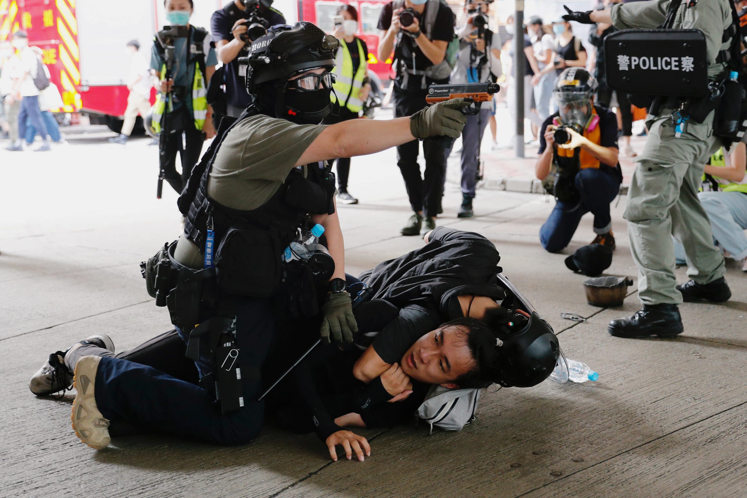 Hong Kong Police Arrest More Than 300 Protesting China’s ‘Birthday Gift’ of Security Law