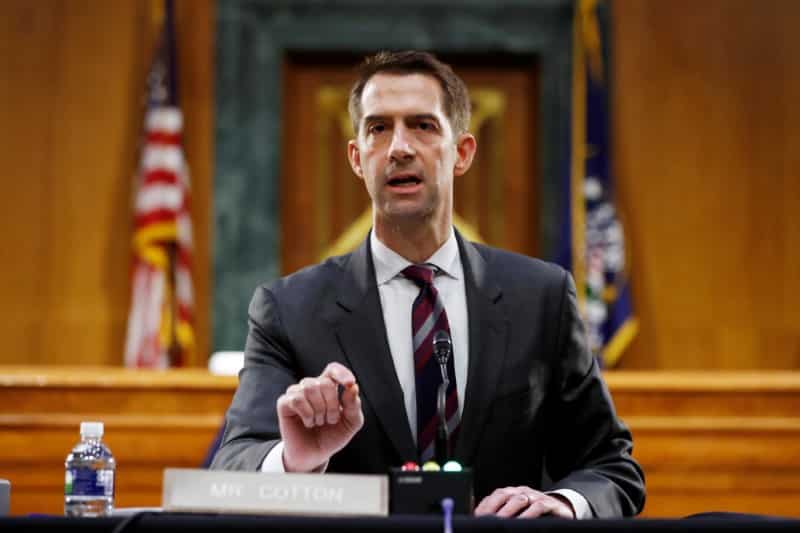 Republican Senator Tom Cotton Calls Slavery ‘Necessary Evil’