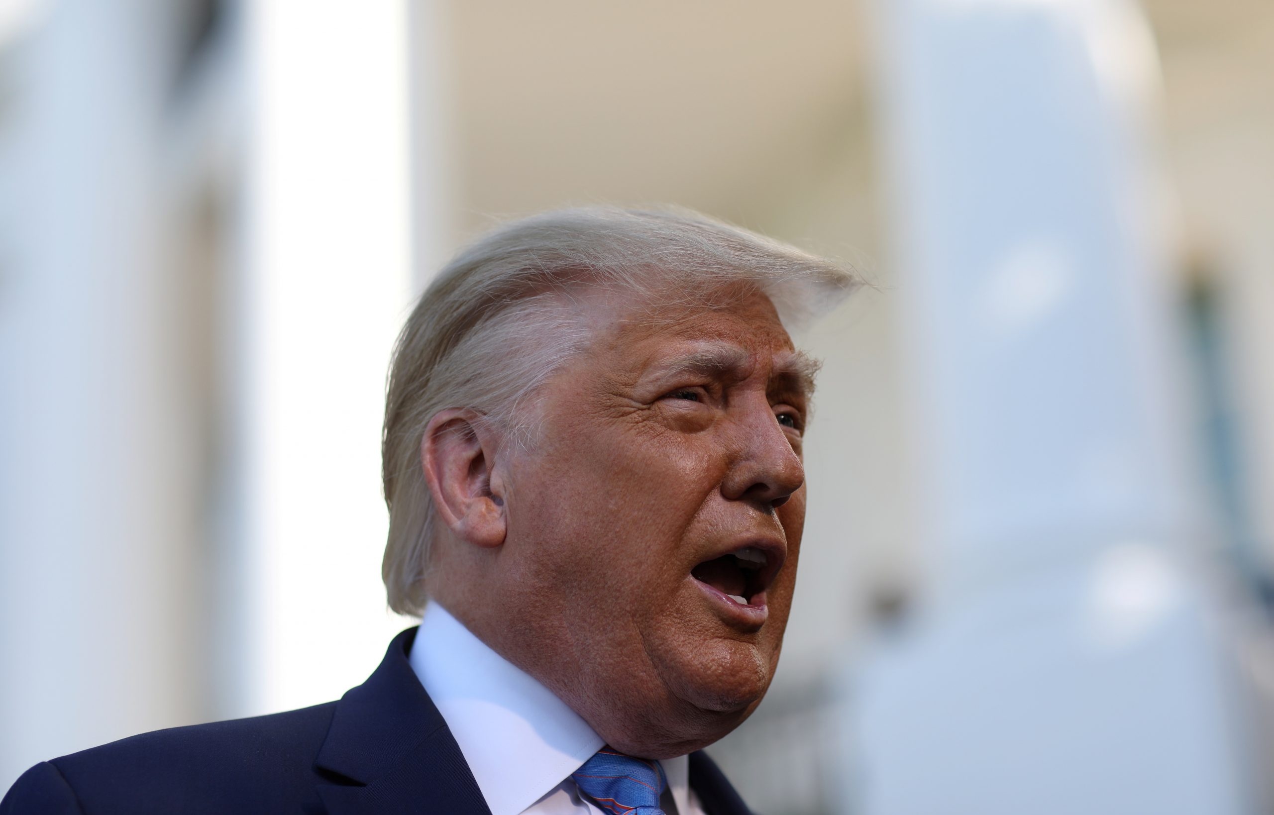 Trump Defends Use of COVID-19 Bill to Fund New FBI Office Near His Hotel