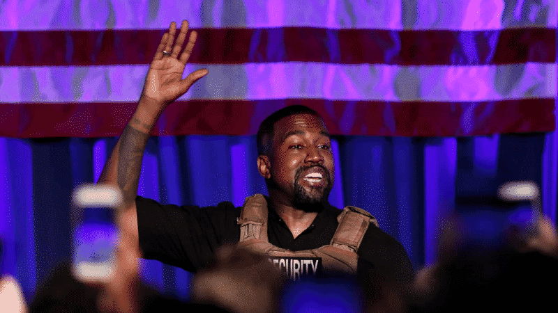 Kanye West Sparks Criticism Over Harriet Tubman Remark at First Campaign Rally
