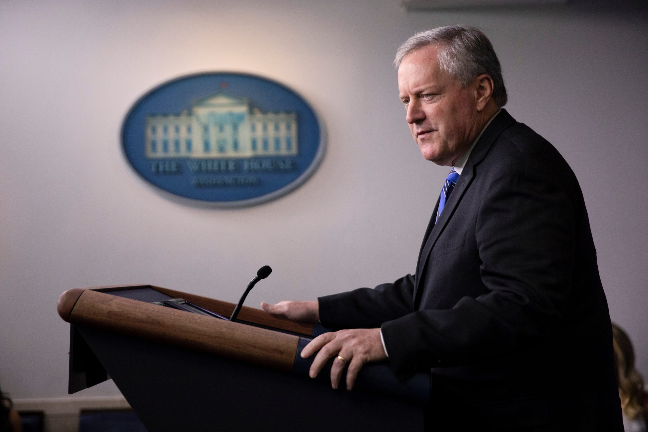 White House’ Meadows Does Not Expect Trump to Give Republican Nomination Address From Oval Office