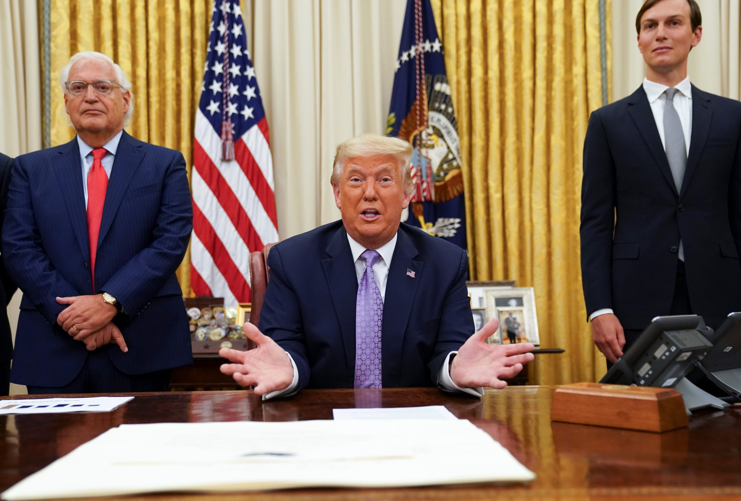 Trump Announces Historic Peace Deal Between Israel and the United Arab Emirates