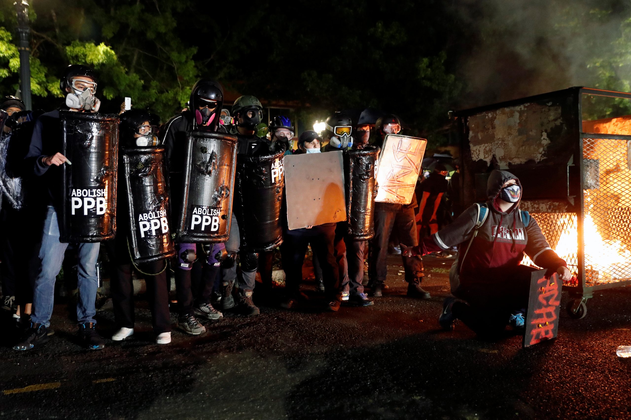 Portland Police Precinct Set On Fire As Protests and Riots Intensify