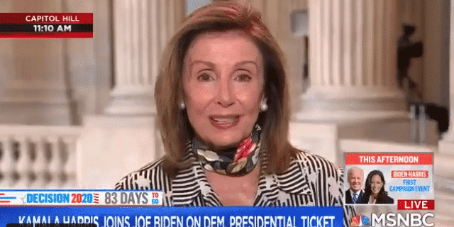 Pelosi on Harris: ‘The Best Possible Person’ Biden Could Have Chosen