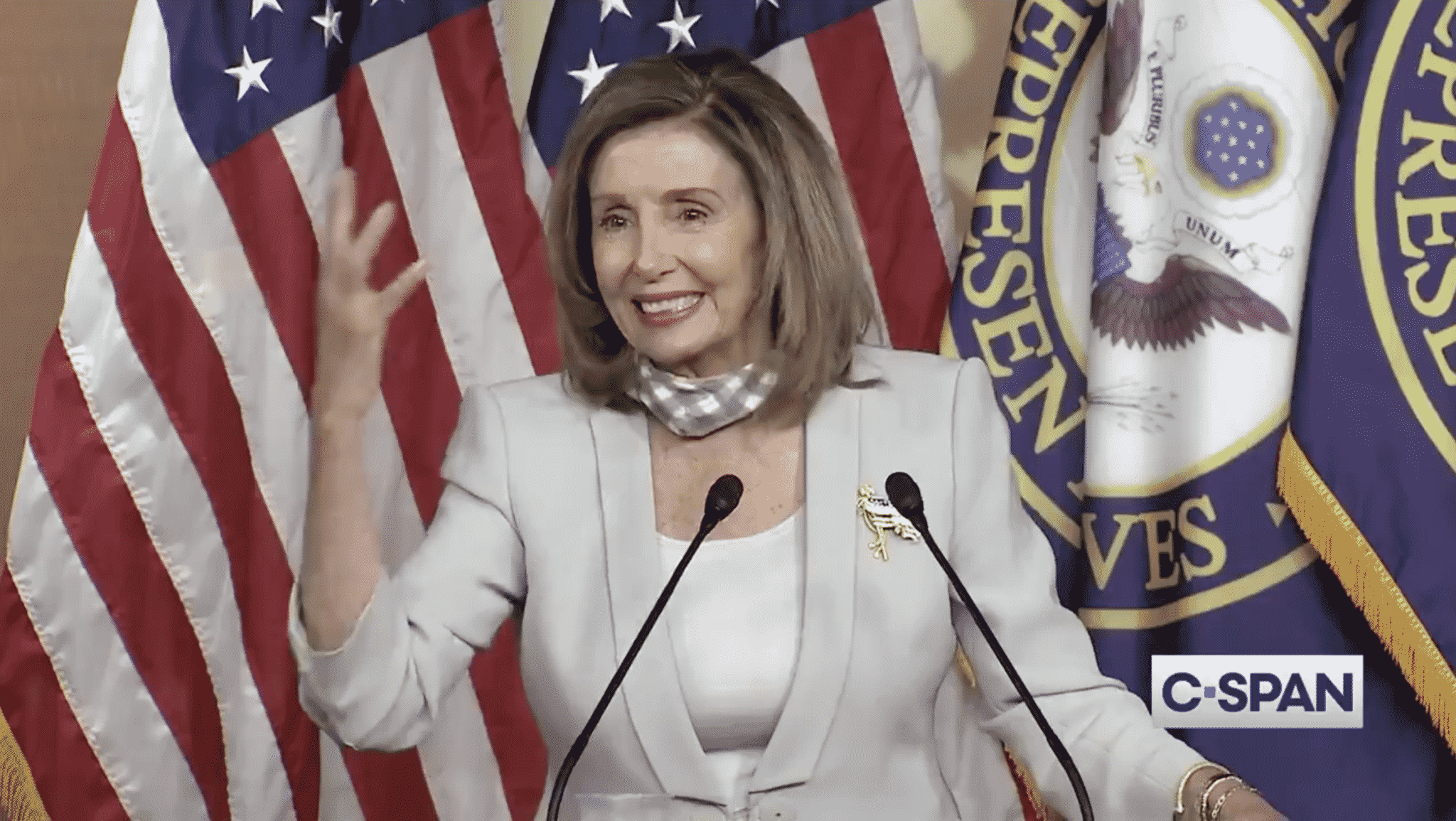 Pelosi Says Harris Would Have Been Biden’s VP Even If ‘She Were in a Competition That Was All Men’