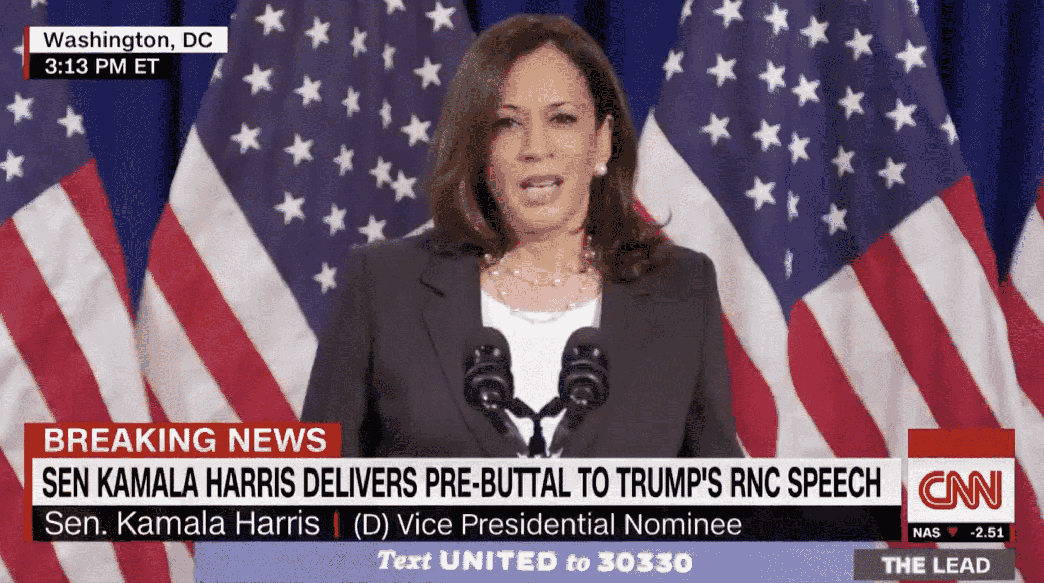 Kamala Harris Weighs in on Trump’s Coronavirus Response: ‘He Failed to Protect the American People’