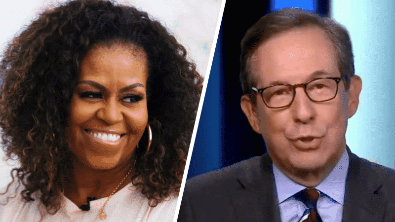 Chris Wallace Says Michelle Obama ‘Really Flayed, Sliced and Diced’ Trump in Convention Speech