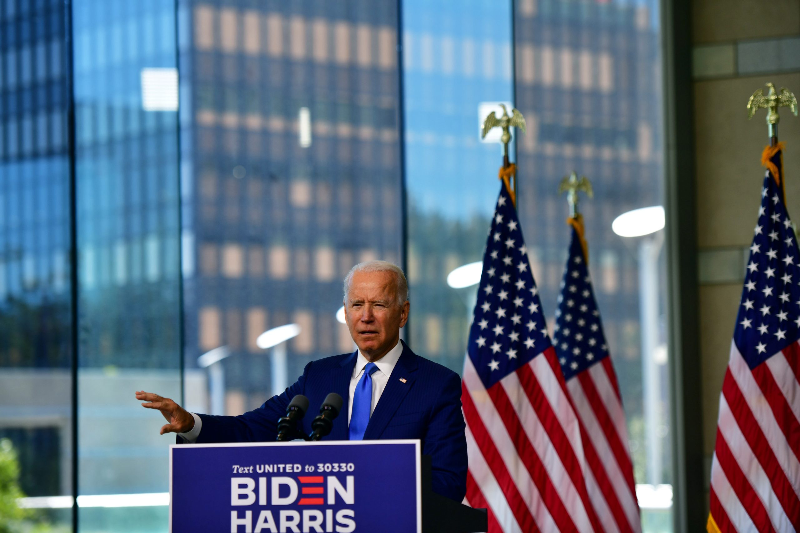 Biden Blasts Trump’s Plan To Push for Supreme Court Nominee Before Election