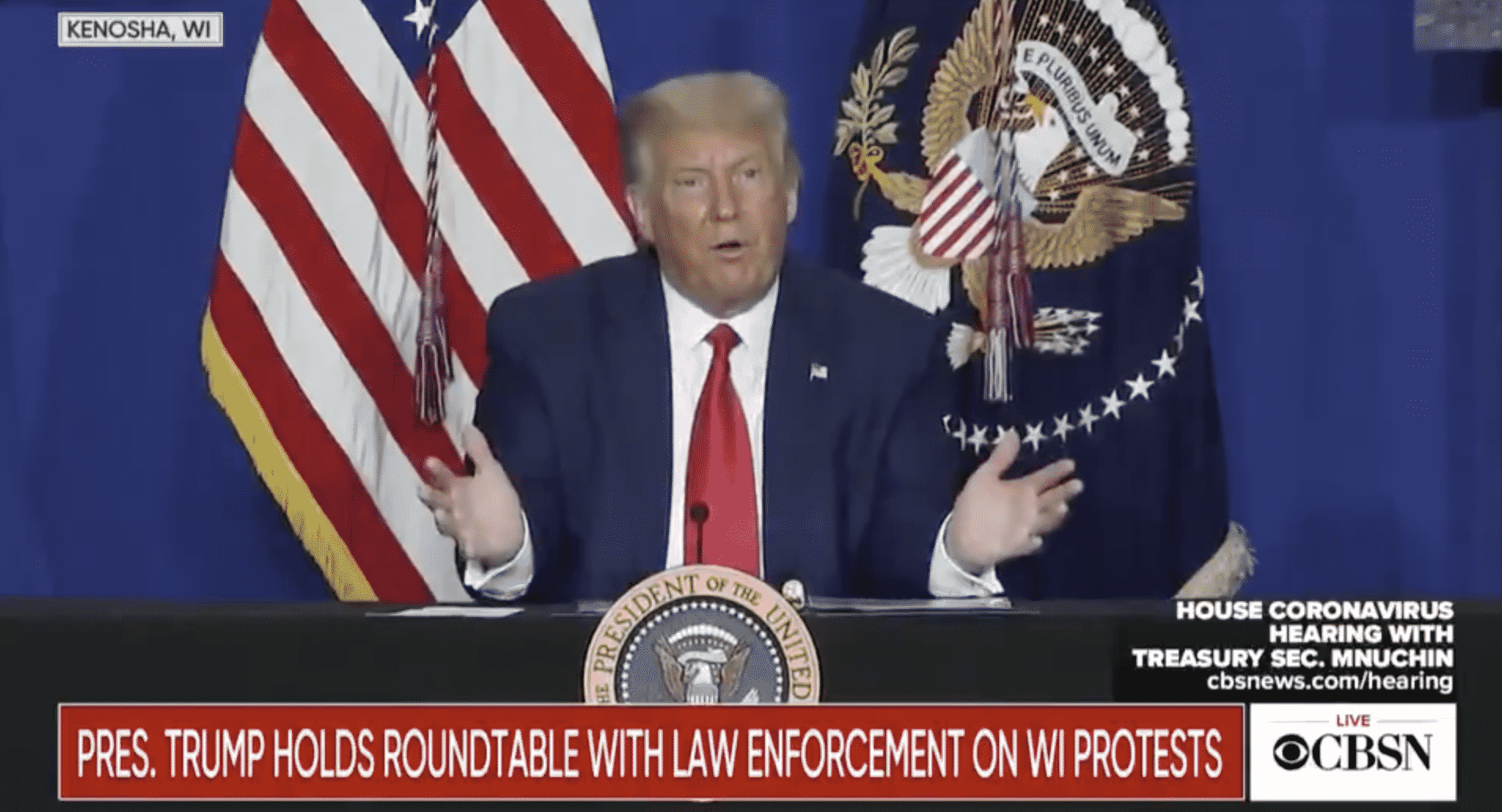 Trump Dodges Question About Whether He Thinks Systemic Racism Is a Problem in America