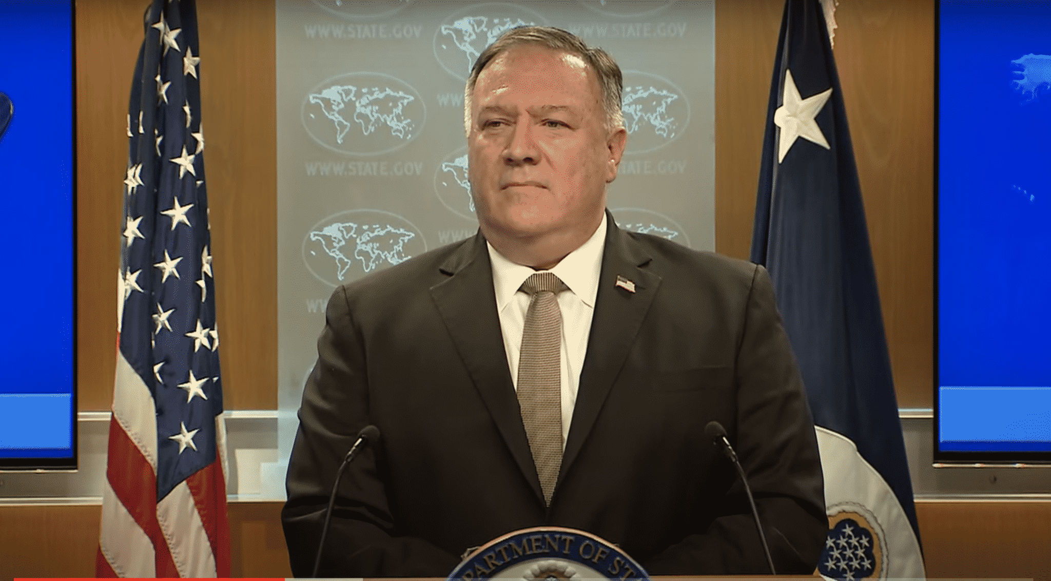Pompeo Defends Delivering Speech at Republican National Convention