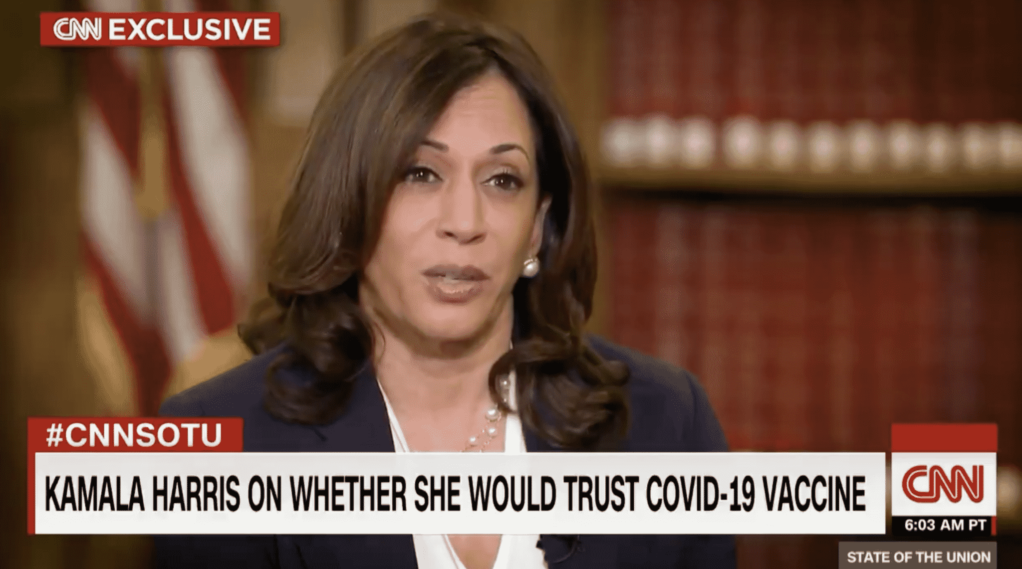 Kamala Harris: ‘I Would Not Trust’ Trump’s Word on a Potential Coronavirus Vaccine