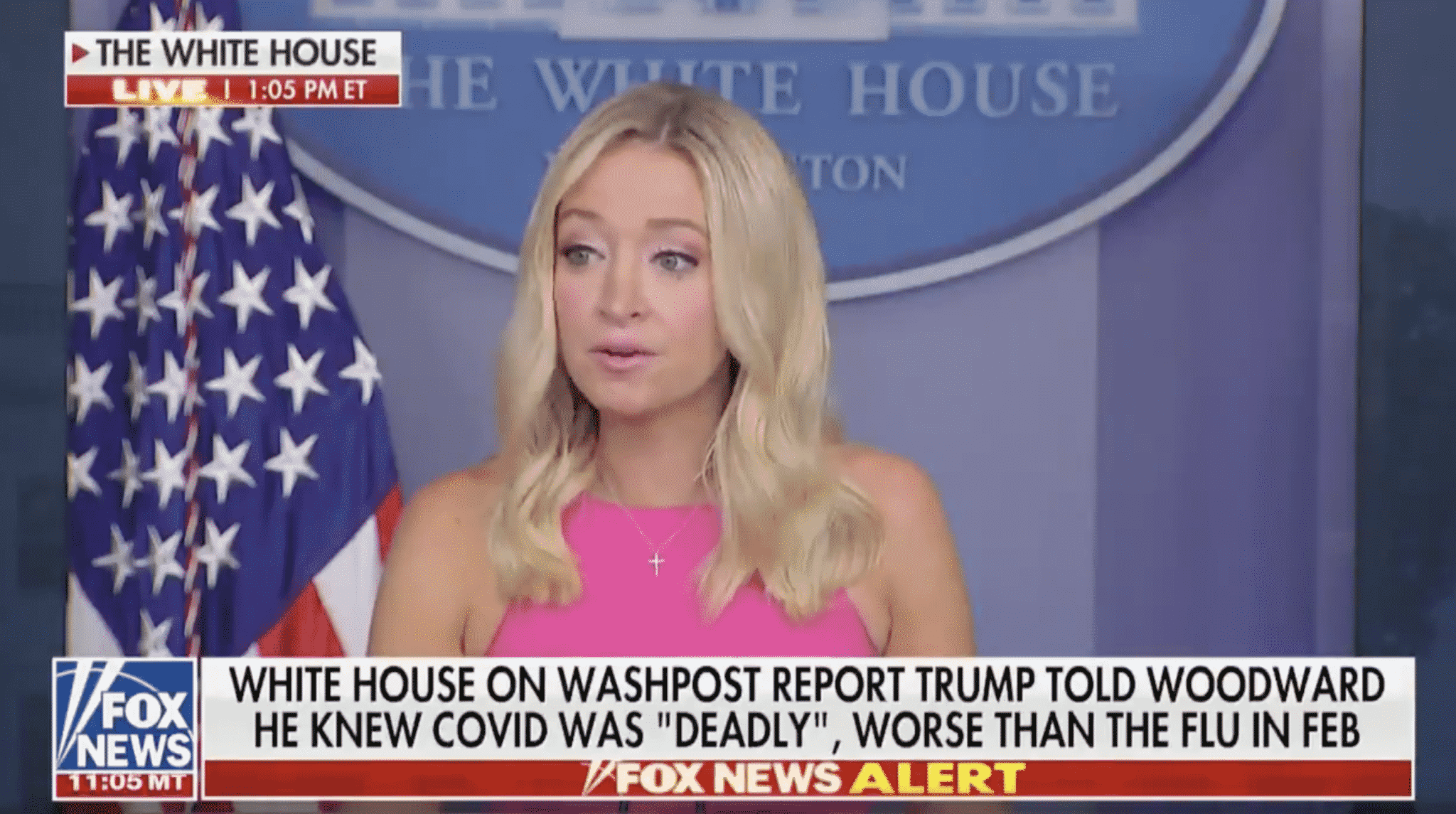 McEnany: Trump ‘Has Never Lied to the American Public’ About the Coronavirus Pandemic