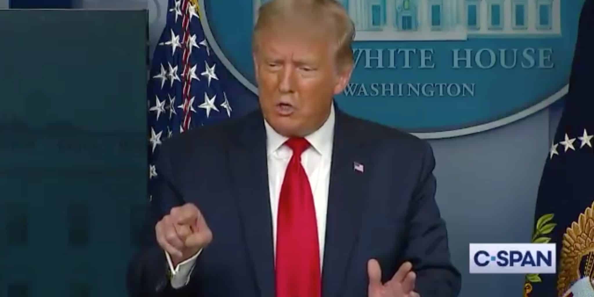 Trump Tells Reporter ‘That’s a Terrible Question’ When Asked Why He Lied To the American People